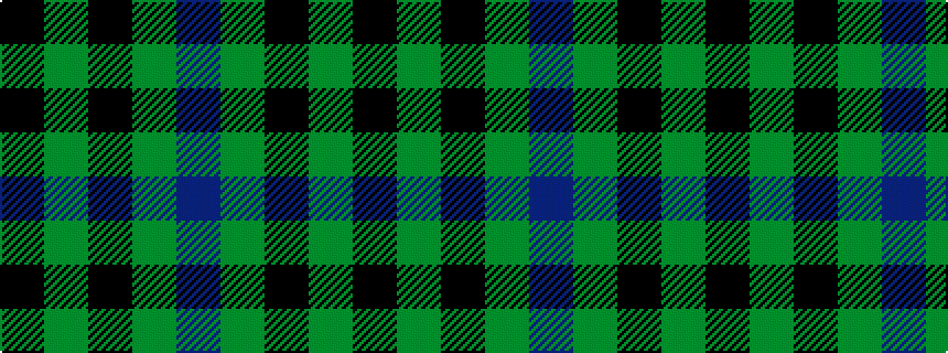 idealised woven sample of pattern BGKGK