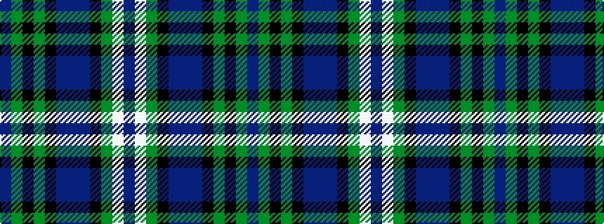 idealised woven sample of pattern BGKGKBBBKGWB