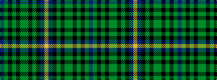 idealised woven sample of pattern BGKGKGGKGKBY