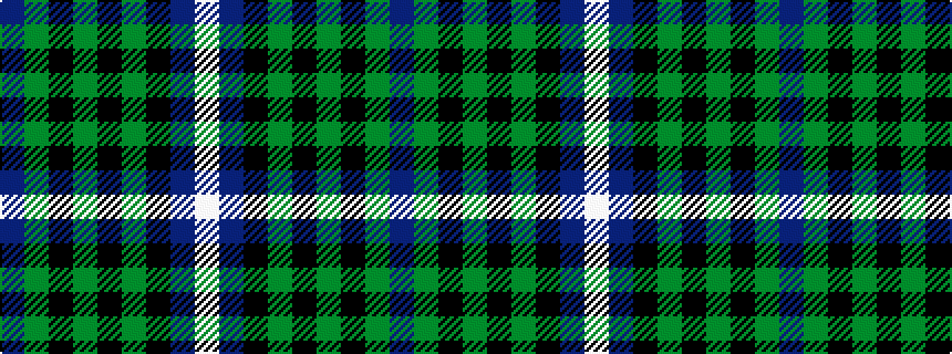 idealised woven sample of pattern BGKGKGKBW