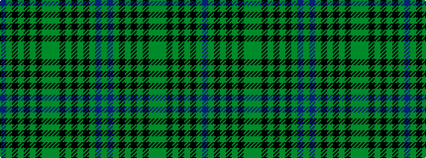 idealised woven sample of pattern BGKGKGKGGGKGKGKGBG
