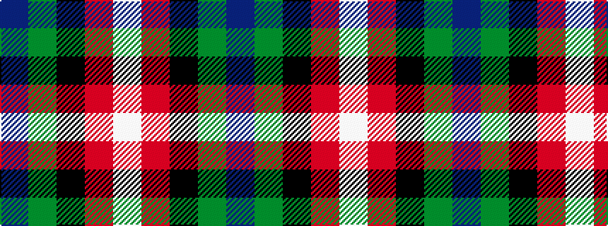 idealised woven sample of pattern BGKRW