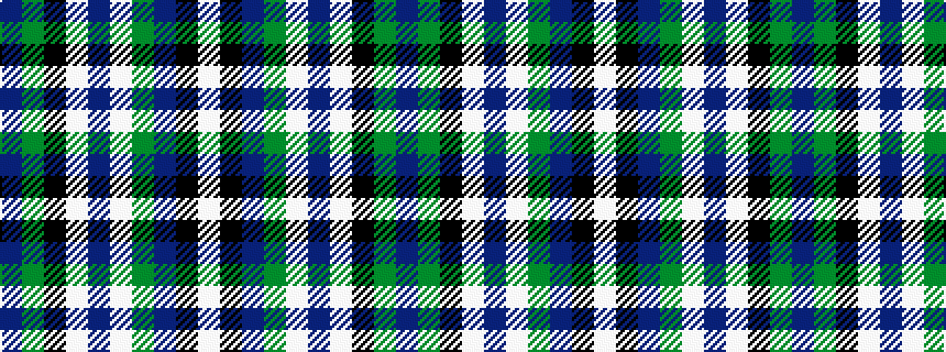 idealised woven sample of pattern BGKWBWGBKW