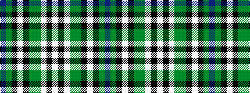 idealised woven sample of pattern BGKWKGGWKW