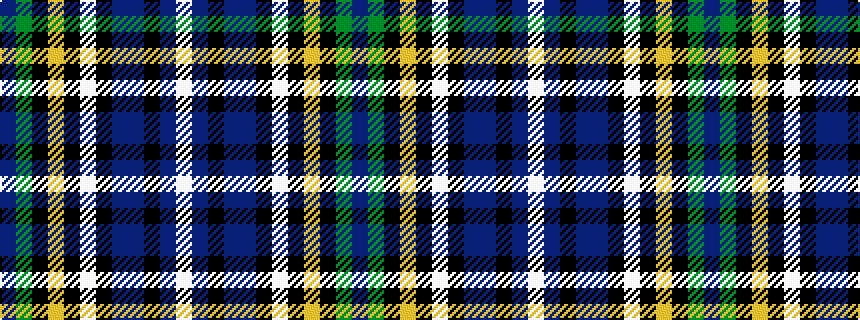 idealised woven sample of pattern BGKYKWKBBKBW
