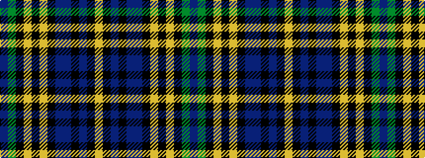 idealised woven sample of pattern BGKYKYKBBKBKY