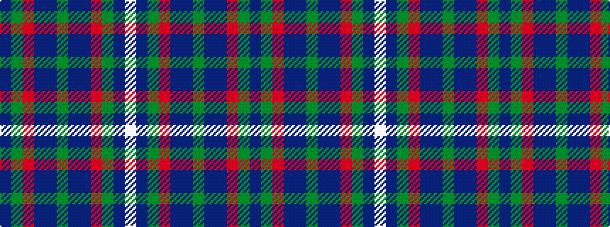 idealised woven sample of pattern BGRBBGBBRGBW