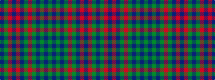 idealised woven sample of pattern BGRBRBGRGBGBG