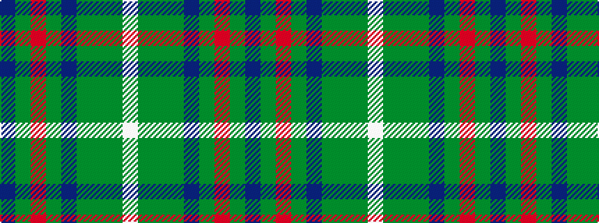 idealised woven sample of pattern BGRGBGGGW