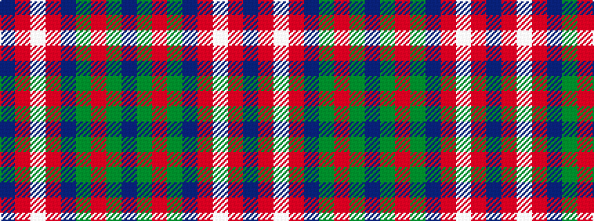 idealised woven sample of pattern BGRGBRWRB