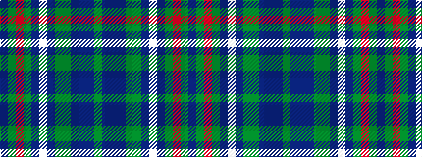 idealised woven sample of pattern BGRGBWBGGBBBG
