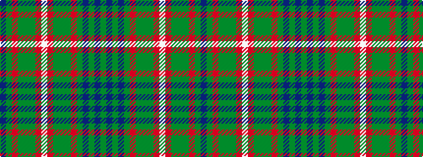 idealised woven sample of pattern BGRGGGRWRGGGRGBGBG