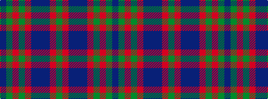 idealised woven sample of pattern BGRGRBBBRG