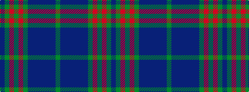 idealised woven sample of pattern BGRGRGBBBBBBG