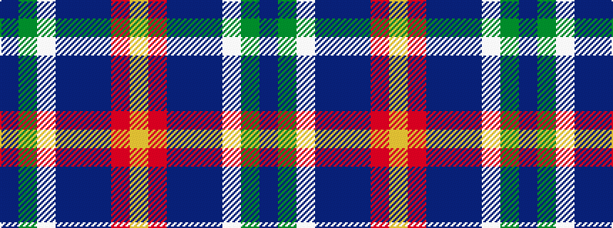 idealised woven sample of pattern BGWBBBRY