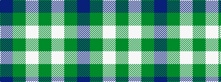 idealised woven sample of pattern BGWG