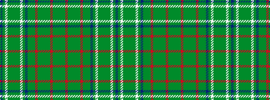 idealised woven sample of pattern BGWGGGGGWGBGGGRGGGGGRGGG