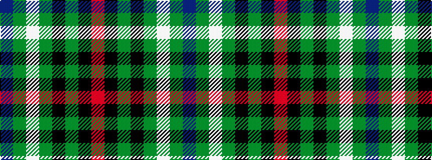 idealised woven sample of pattern BGWGKGKR