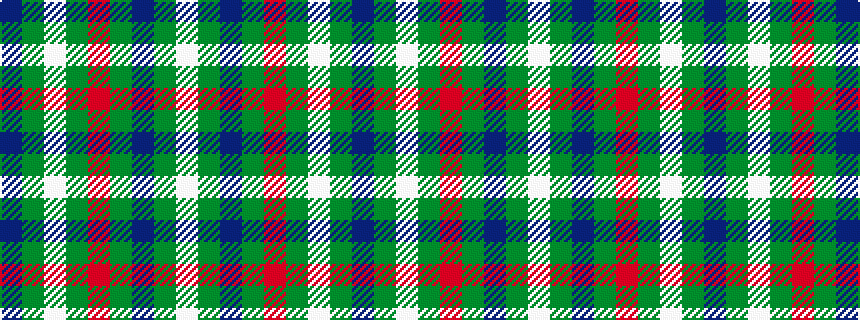 idealised woven sample of pattern BGWGRGBGW