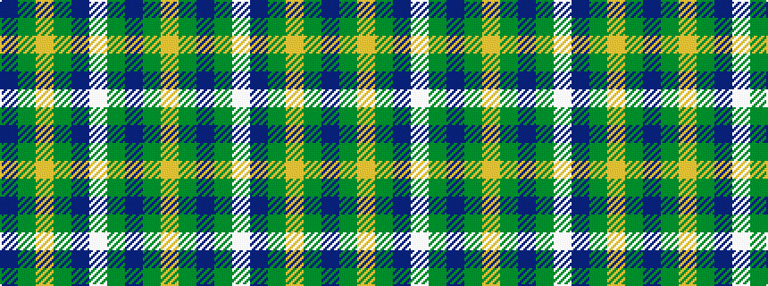 idealised woven sample of pattern BGYGBWGBGY