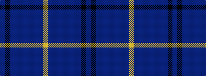 idealised woven sample of pattern BKBBBBBBBY