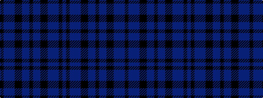 idealised woven sample of pattern BKBBBKKBBKBBKKBBBK