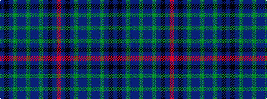 idealised woven sample of pattern BKBGBBGBBGBKBR
