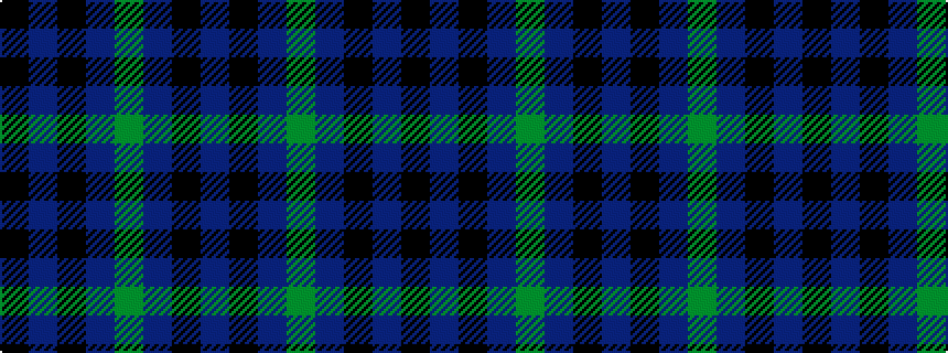 idealised woven sample of pattern BKBGBKBK