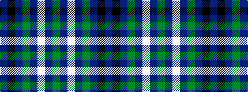 idealised woven sample of pattern BKBGBWBG