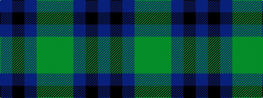 idealised woven sample of pattern BKBGG