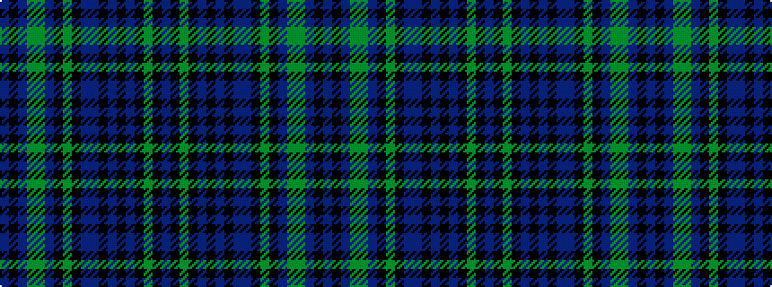 idealised woven sample of pattern BKBGGBKGKBBKBKBKGKB
