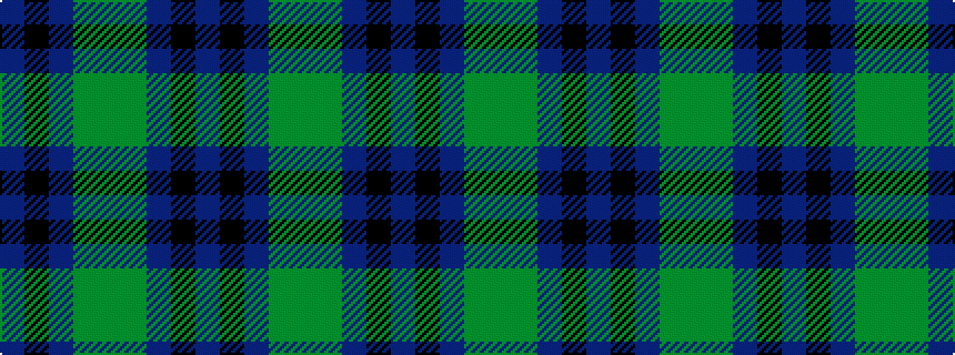 idealised woven sample of pattern BKBGGGBKB