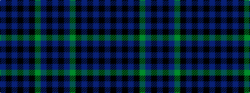 idealised woven sample of pattern BKBGKBKBKB