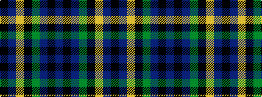 idealised woven sample of pattern BKBGKYBK