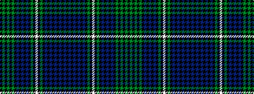 idealised woven sample of pattern BKBKBKBKBKGKWKGKBKBKBKGKGKGK
