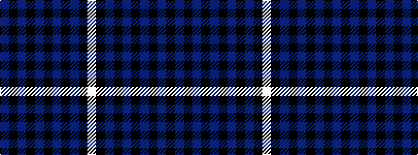 idealised woven sample of pattern BKBKBKBKBKW