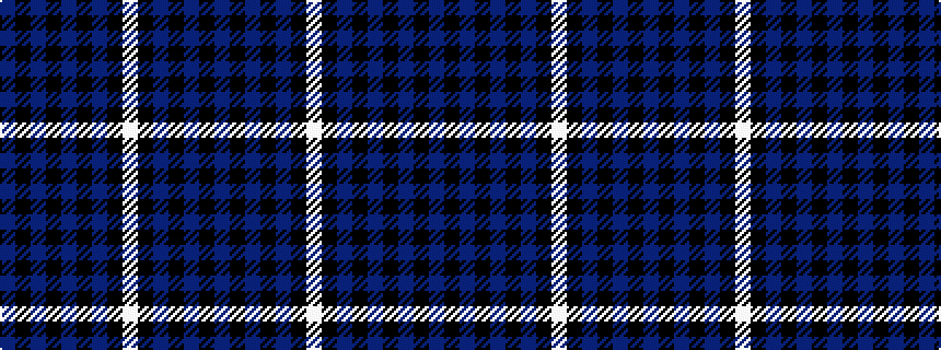 idealised woven sample of pattern BKBKBKBKWKBKBKB