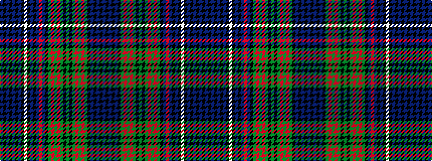 idealised woven sample of pattern BKBKBKBKWKBKBRBKGRGRGKGKGRGRGKBKBKB