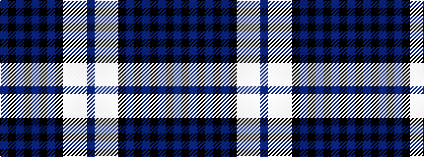 idealised woven sample of pattern BKBKBKBKWWWB