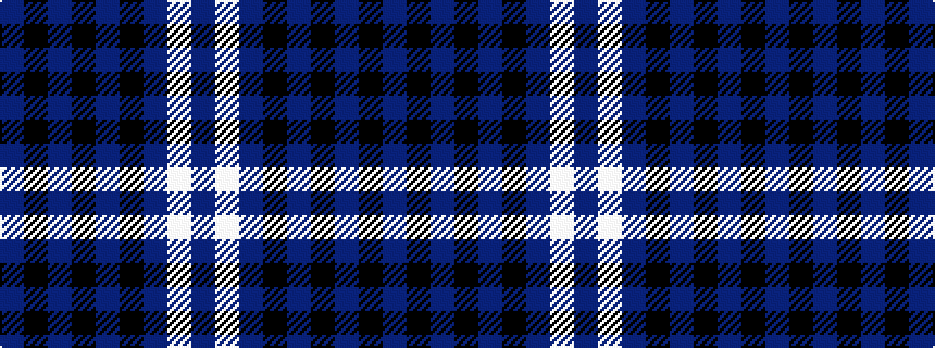 idealised woven sample of pattern BKBKBKBWB