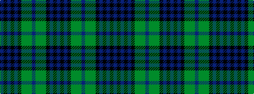 idealised woven sample of pattern BKBKBKGGGBGGGKBKB
