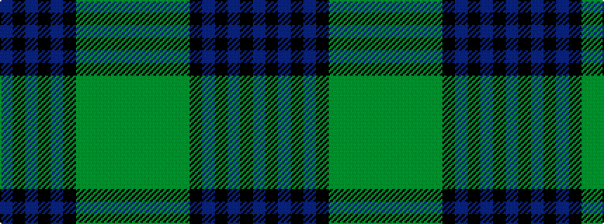 idealised woven sample of pattern BKBKBKGGGGG