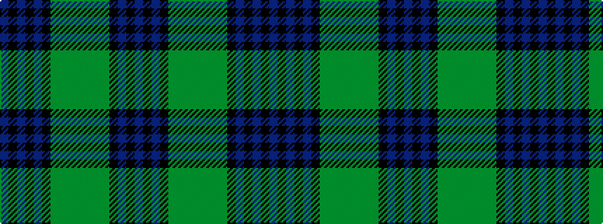 idealised woven sample of pattern BKBKBKGGGGGGGKBKB