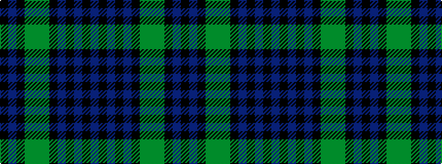 idealised woven sample of pattern BKBKBKGGGKBK