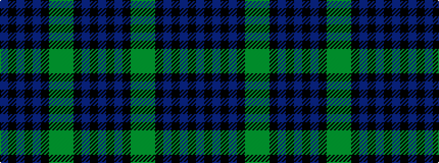 idealised woven sample of pattern BKBKBKGGGKBKB
