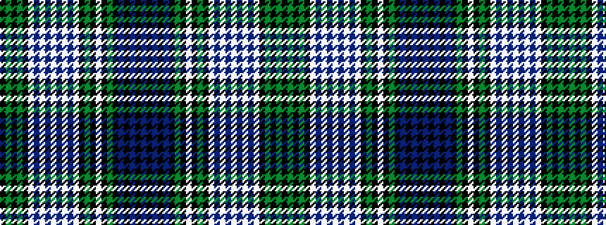 idealised woven sample of pattern BKBKBKGKWKGKWBWBWBWBWKGKGK