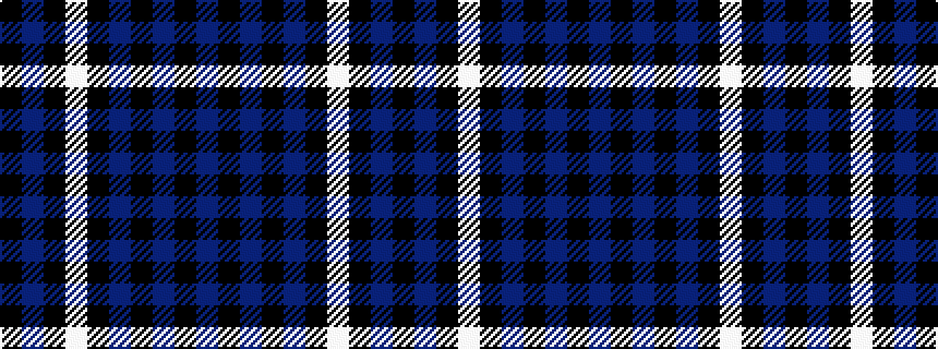 idealised woven sample of pattern BKBKBKWKBK