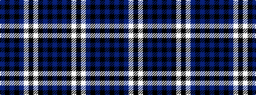 idealised woven sample of pattern BKBKBWKWKBKB