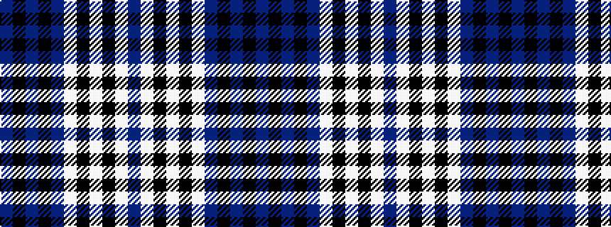 idealised woven sample of pattern BKBKBWKWKWB