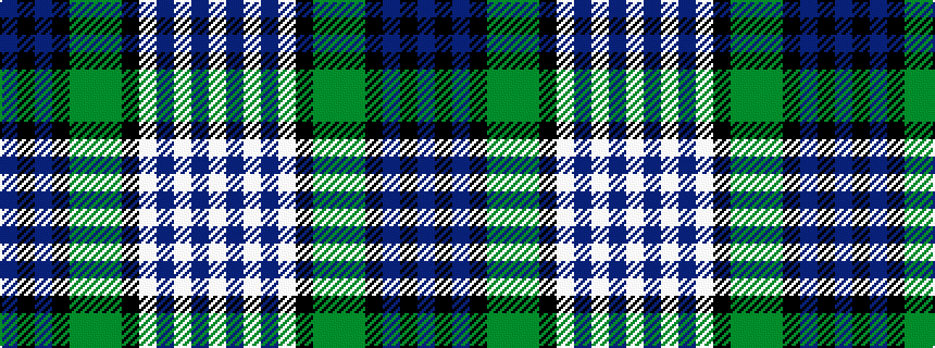 idealised woven sample of pattern BKBKGGGKWBWBW